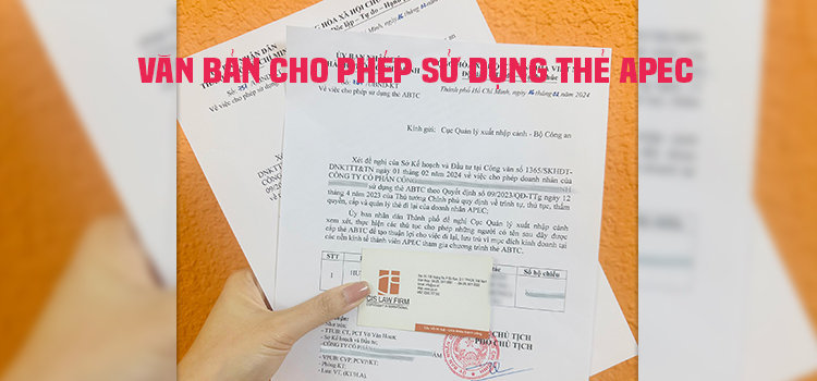 Những văn bản cho phép sử dụng thẻ APEC từ UBND TP.HCM đầu năm 2024!!!